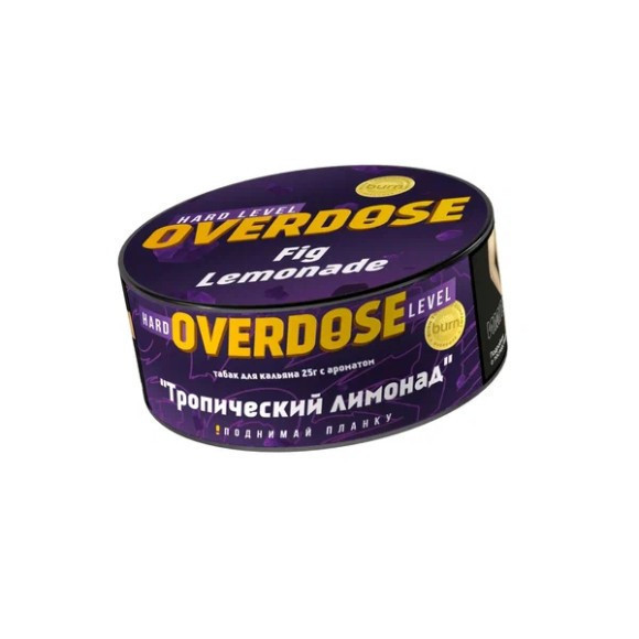 Табак Overdose 25g Fig Lemonade (Тропический Лимонад) Табак Overdose 25g Fig Lemonade (Тропический Лимонад)