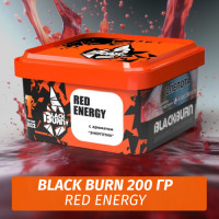Табак Black Burn 200 гр Red Energy (Энергетик)