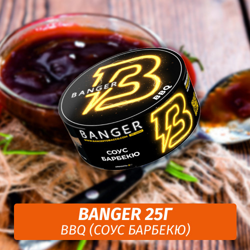 Табак Banger ft Timoti 25 гр BBQ (Соус Барбекю) Табак Banger ft Timoti 25 гр BBQ (Соус Барбекю)