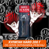 Табак Хулиган Hooligan HARD 200 g Og Клуб (Клубника-Ревень) от Nuahule Group
