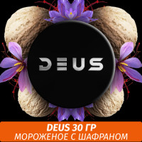 Табак Deus 30 гр - Black Ji (Мороженое с шафраном)