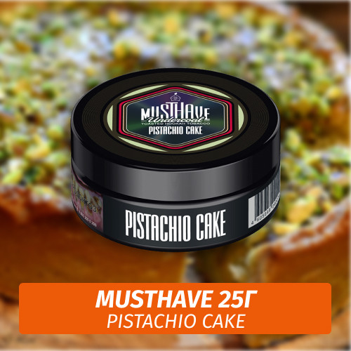 Табак Must Have 25 гр - Pistachio Cake (Фисташковый Пирог) Табак Must Have 25 гр - Pistachio Cake (Фисташковый Пирог)