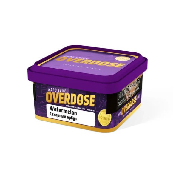 Табак Overdose 200g Watermelon (Сахарный Арбуз) Табак Overdose 200g Watermelon (Сахарный Арбуз)
