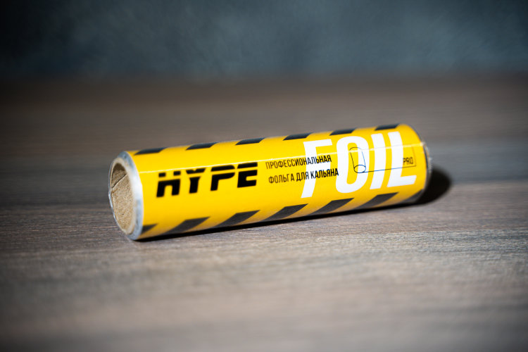Фольга для кальяна Hype 13 см 25 м 18 мкр Фольга для кальяна Hype 13 см 25 м 18 мкр