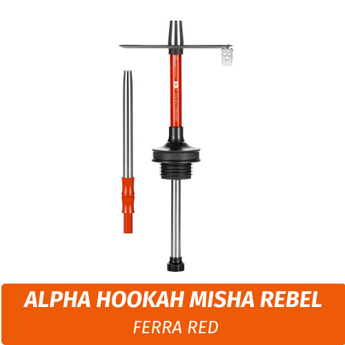 Кальян Alpha Hookah Misha Rebel Ferra Red Кальян Alpha Hookah Misha Rebel Ferra Red