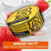 Табак Banger ft Timoti 100 гр Saint-Tropez (Земляника со сливками)