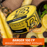 Табак Banger ft Timoti 100 гр Mikado (Ананасовые кольца)