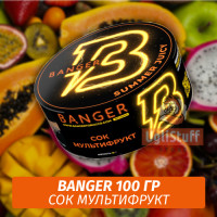 Табак Banger ft Timoti 100 гр Summer juicy (Сок Мультифрукт)