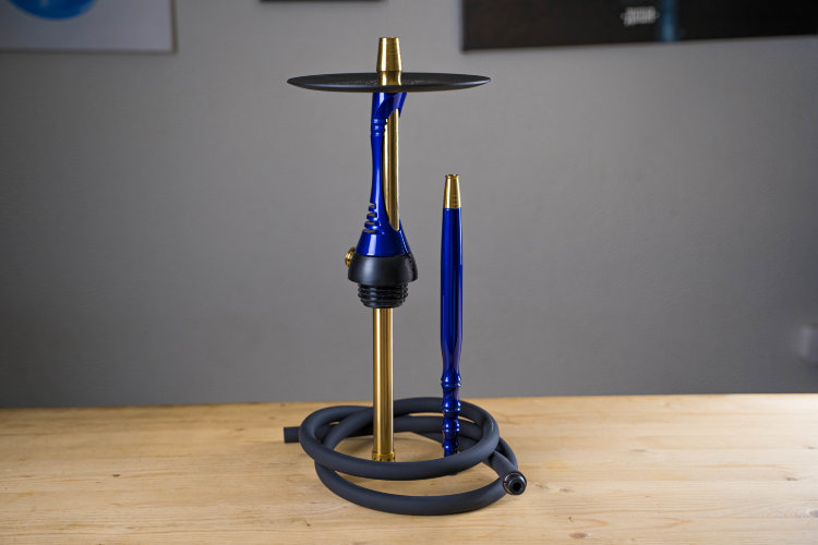 Кальян Alpha Hookah Model S Dark Blue Кальян Alpha Hookah Model S Dark Blue