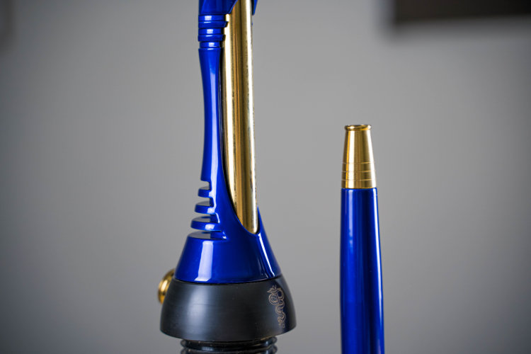 Кальян Alpha Hookah Model S Dark Blue Кальян Alpha Hookah Model S Dark Blue